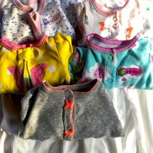 Newborn girl sleepers